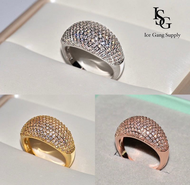 Total Pave / Anel Cravejado