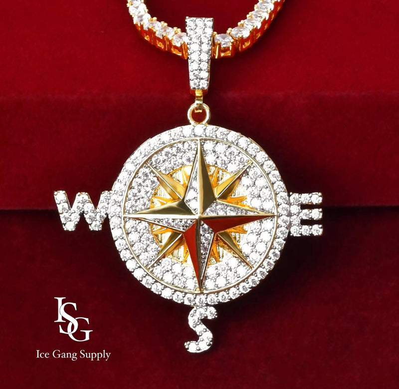 Wind Rose / Pingente Cravejado