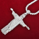 Cristo Redentor Cravejado / Pingente Premium