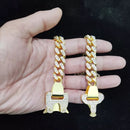 Cuban Link Lock kit / Corrente e Kit Cravejado.