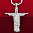 Cristo Redentor Cravejado / Pingente Premium