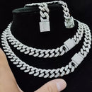 Cuban box 13mm | Corrente Cravejada