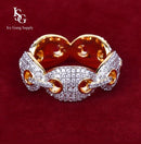 Anel G-Link Cravejado / Premium