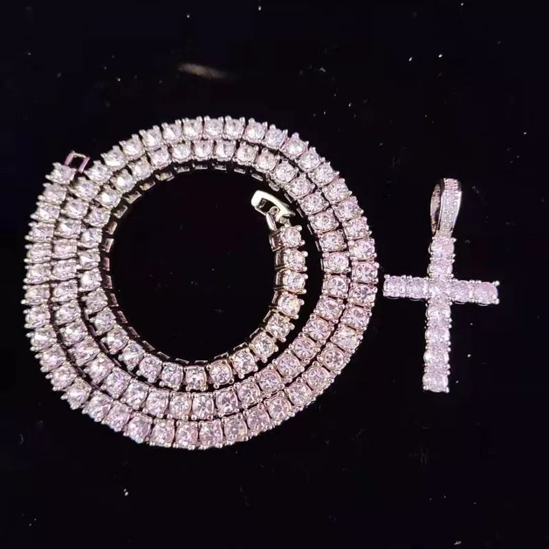 Riviera Cross | Conjunto Cravejado