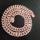 Corrente B Heart Cuban Link ( Com Fecho cravejado )