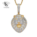 Lion Head / Pingente Cravejado