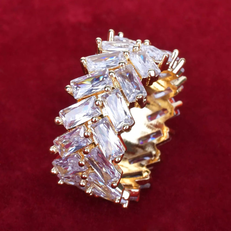 Baguette Spiked / Anel Cravejado