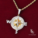 Wind Rose / Pingente Cravejado