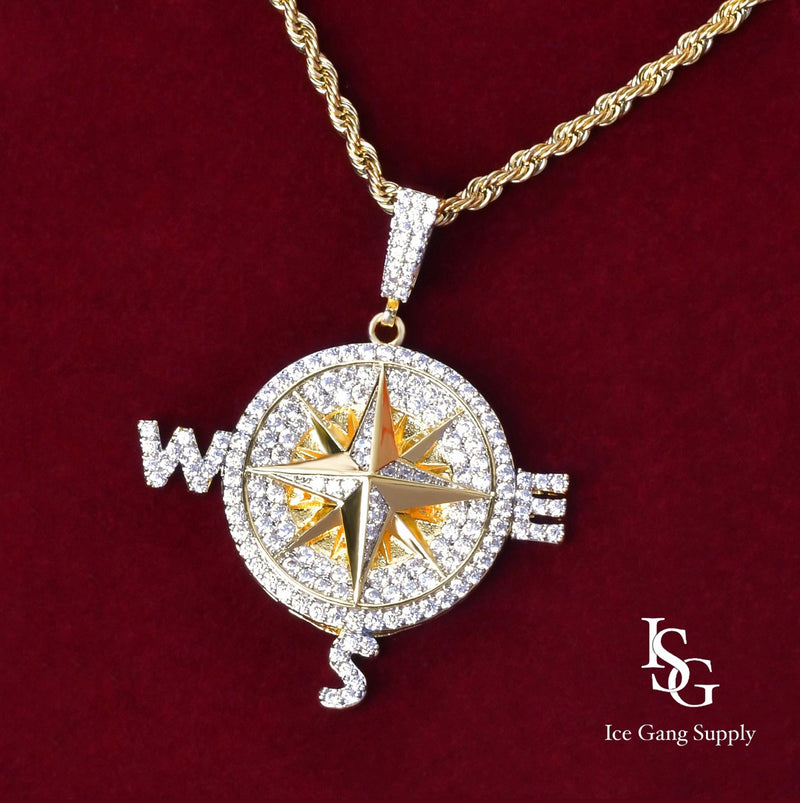 Wind Rose / Pingente Cravejado