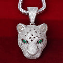 Leopardo Cravejado / Pingente Premium