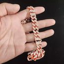 Corrente B Heart Cuban Link ( Com Fecho cravejado )