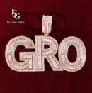 Pingente Personalizado Premium Baguette / Cubic.