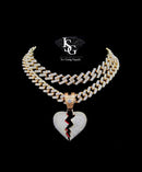 Kit Broke Heart Prong 2 / Conjunto cravejado