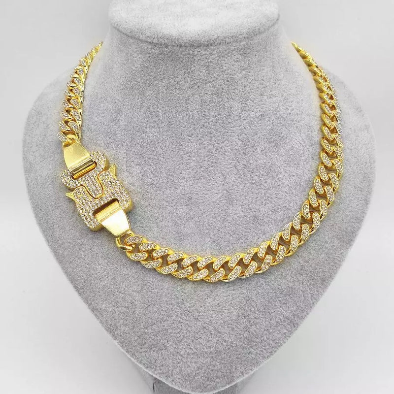 Cuban Link Lock kit / Corrente e Kit Cravejado.
