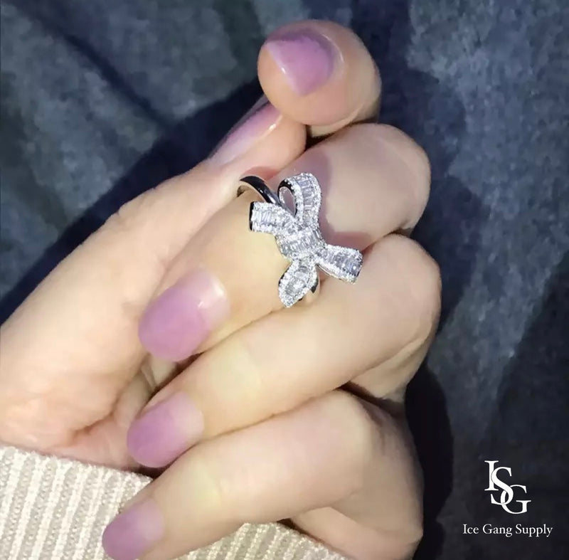 Bowknot Ring / Anel Cravejado