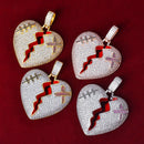 Broken Hurt Heart / Pingente Premium