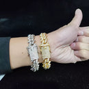 Pulseira Dragon Link Cravejada