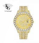 Royal Watch / Rollie All Iced / Banhado a Ouro