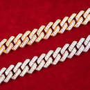 Baguette Prong Premium | Corrente de Alto Luxo