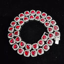 Bubble Heart Chain 13mm