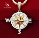 Wind Rose / Pingente Cravejado