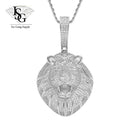 Lion Head / Pingente Cravejado