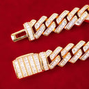 Baguette Prong Premium | Corrente de Alto Luxo