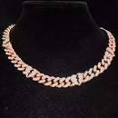 Corrente B Heart Cuban Link ( Com Fecho cravejado )