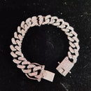 Corrente B Heart Cuban Link ( Com Fecho cravejado )