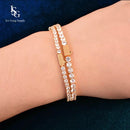 Pulseira Riviera de alto Luxo