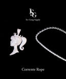 Pingente Cravejado Barbie