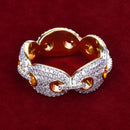 Anel G-Link Cravejado / Premium